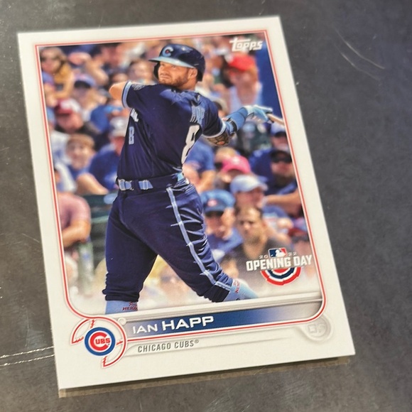 Topps Blue Chicago Cubs Ian Happ Card - Picture 1 of 1